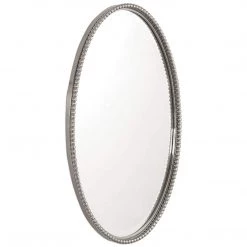 UTTERMOST SHERISE BRUSHED NICKEL OVAL MIRROR Mirrors