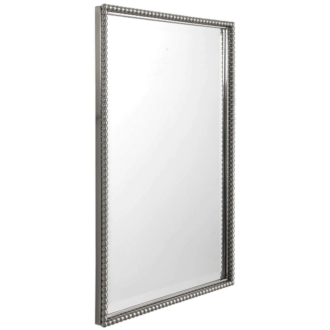UTTERMOST Mirrors SHERISE BRUSHED NICKEL MIRROR 5 UTTERMOST Mirrors SHERISE BRUSHED NICKEL MIRROR