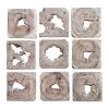 UTTERMOST BAHATI WOOD WALL ART | SET OF 9 Wall Sculptures + Decor