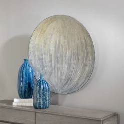 UTTERMOST TIO PAINTED METAL WALL DISC Wall Sculptures + Decor