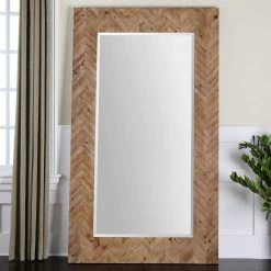 UTTERMOST Mirrors DEMETRIA OVERSIZED WOODEN MIRROR