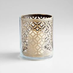 CYAN VERSAILLES CANDLEHOLDERS Pillows + Decor