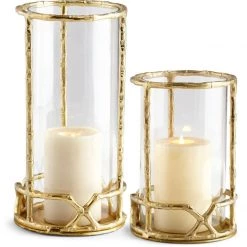 CYAN Pillows + Decor ENCHANTED FLAME CANDLEHOLDERS