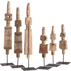 CYAN Accessories RUSTIC TODEM SCULPTURE