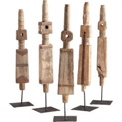CYAN Accessories RUSTIC TODEM SCULPTURE