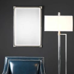 UTTERMOST MACKAI METALLIC SILVER MIRROR