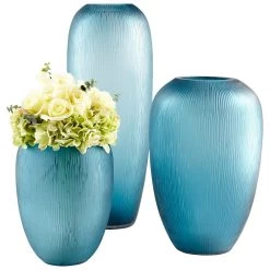 CYAN RESERVOIR VASE