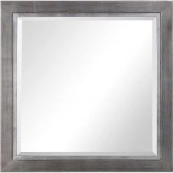 UTTERMOST Mirrors MOORE TARNISHED SILVER SQUARE MIRROR