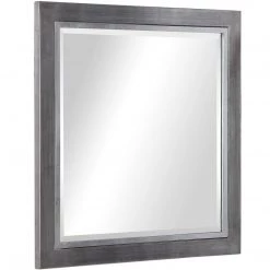 UTTERMOST Mirrors MOORE TARNISHED SILVER SQUARE MIRROR