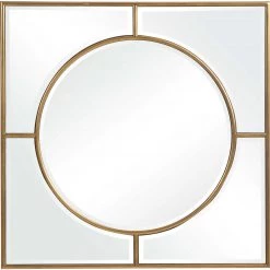 UTTERMOST Mirrors STANFORD GILDED SQUARE MIRROR