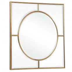 UTTERMOST Mirrors STANFORD GILDED SQUARE MIRROR