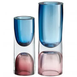 CYAN Accessories MAJEURE VASE: BLUE