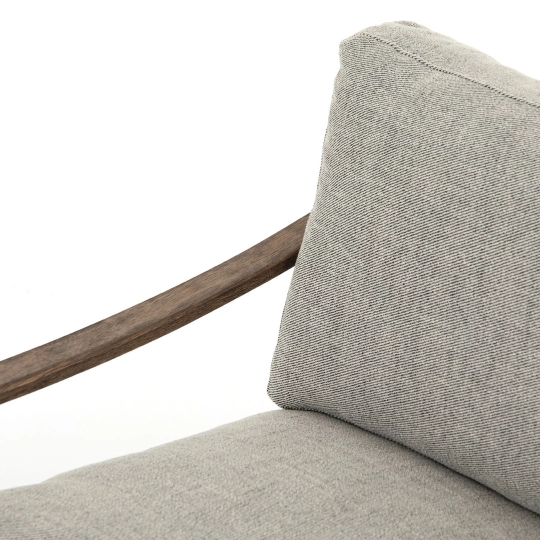 FOUR HANDS Furniture KENNEDY ARM CHAIR: GREY TWILL 7 FOUR HANDS Furniture KENNEDY ARM CHAIR: GREY TWILL