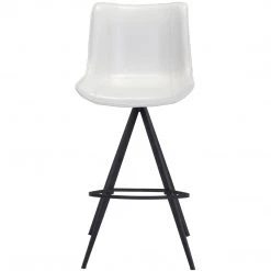 ZUO AKI LEATHERETTE BAR STOOLS | SET OF 2