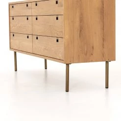 FOUR HANDS Furniture CARLISLE NATURAL OAK DRESSER
