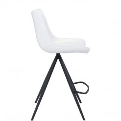 ZUO AKI LEATHERETTE COUNTER STOOLS | SET OF 2 Kitchen + Dining