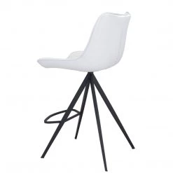 ZUO AKI LEATHERETTE COUNTER STOOLS | SET OF 2 Kitchen + Dining