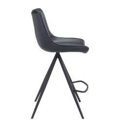 ZUO AKI LEATHERETTE COUNTER STOOLS | SET OF 2 Kitchen + Dining