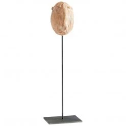 CYAN PRIMITIVE EXPRESSION STAND SCULPTURES Pillows + Decor