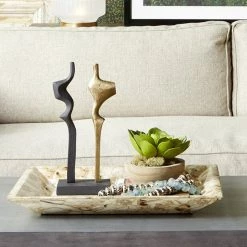 CYAN BRITONS SCULPTURE Pillows + Decor