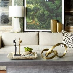 CYAN BRITONS SCULPTURE Pillows + Decor