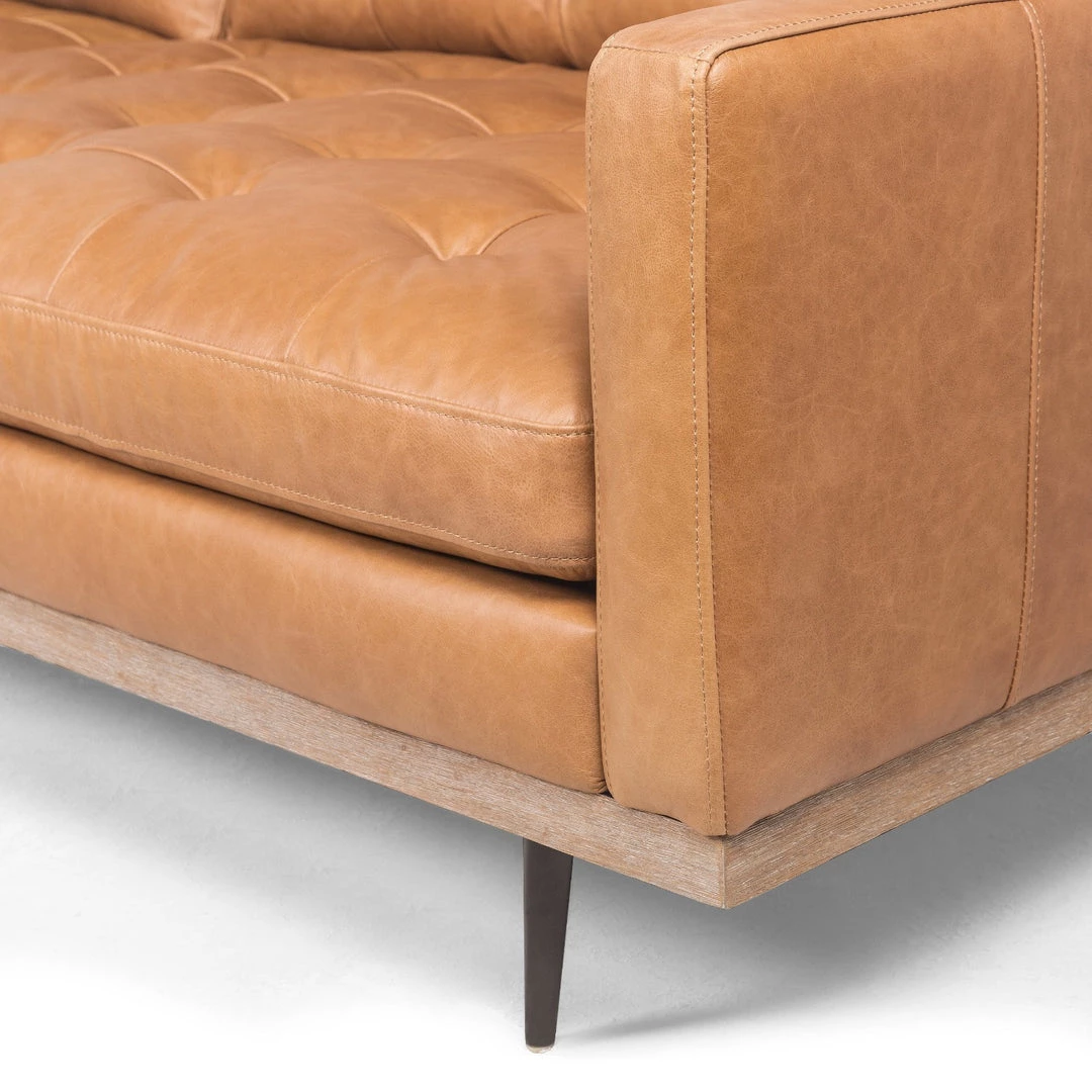 FOUR HANDS LEXI SONOMA BUTTERSCOTCH LEATHER SOFA 7 FOUR HANDS LEXI SONOMA BUTTERSCOTCH LEATHER SOFA