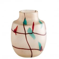 CYAN CUZCO GLASS VASES