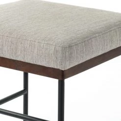 FOUR HANDS Furniture BENTON DINING CHAIR: SAVILE FLANNEL 14 FOUR HANDS Furniture BENTON DINING CHAIR: SAVILE FLANNEL