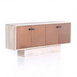 FOUR HANDS COPPER CANYON WHITE WASH ACACIA SIDEBOARD