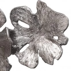 UTTERMOST SILVER LEAF LOTUS SCULPTURE Pillows + Decor