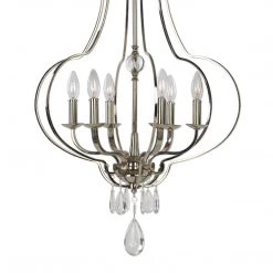 UTTERMOST GENIE 6 LIGHT CHANDELIER