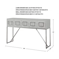 UTTERMOST ABAYA CONSOLE TABLE Furniture
