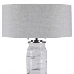 UTTERMOST BIRCH BARK CERAMIC LAMP