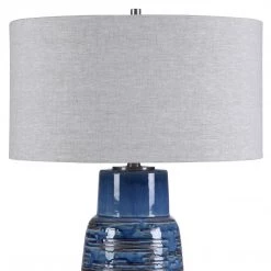 UTTERMOST Lighting LUA BLUE GLAZE CERAMIC LAMP