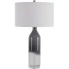UTTERMOST NATASHA GRAY + WHITE OMBRE TABLE LAMP