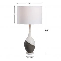 UTTERMOST Lighting MAXIM CONCRETE TABLE LAMP 13 UTTERMOST Lighting MAXIM CONCRETE TABLE LAMP