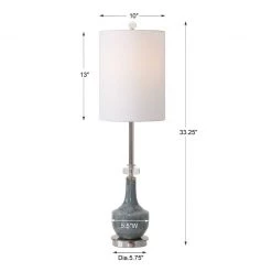 UTTERMOST FRENCH BLUE BUFFET LAMP Lighting 11 UTTERMOST FRENCH BLUE BUFFET LAMP Lighting