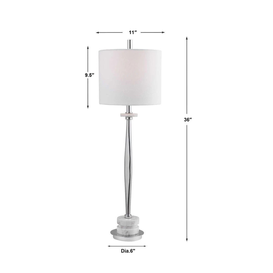 UTTERMOST MAGNUS BUFFET LAMP 5 UTTERMOST MAGNUS BUFFET LAMP