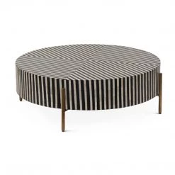 MOES Furniture CHAMEAU OPTICAL INLAY COFFEE TABLE