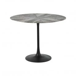 MOES Console Tables 39"RD MARMARA STRIPED MARBLE CENTER TABLE