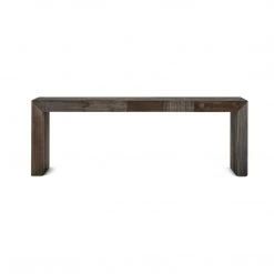 MOES Living Room 4' SMOKED WOOD RECLAIMATION BENCH