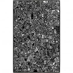 L ART "TOME" CANVAS ART