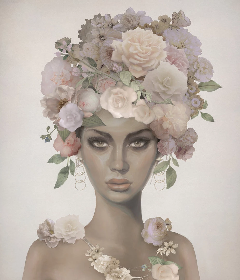 L ART "SHE COMES IN COLORS" CANVAS ART 3 L ART "SHE COMES IN COLORS" CANVAS ART