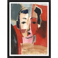 L ART "ON THING LEFT TO SAY II" GLASS FRAMED ART Wall Art