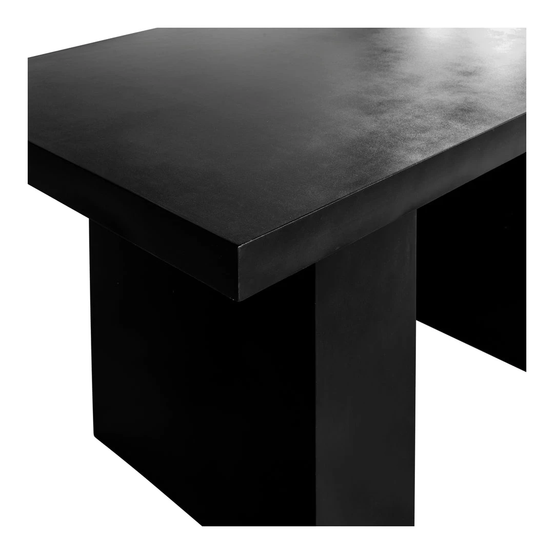 MOES 53'' BLACK CONCRETE SLAB DINING TABLE Furniture 5 MOES 53'' BLACK CONCRETE SLAB DINING TABLE Furniture