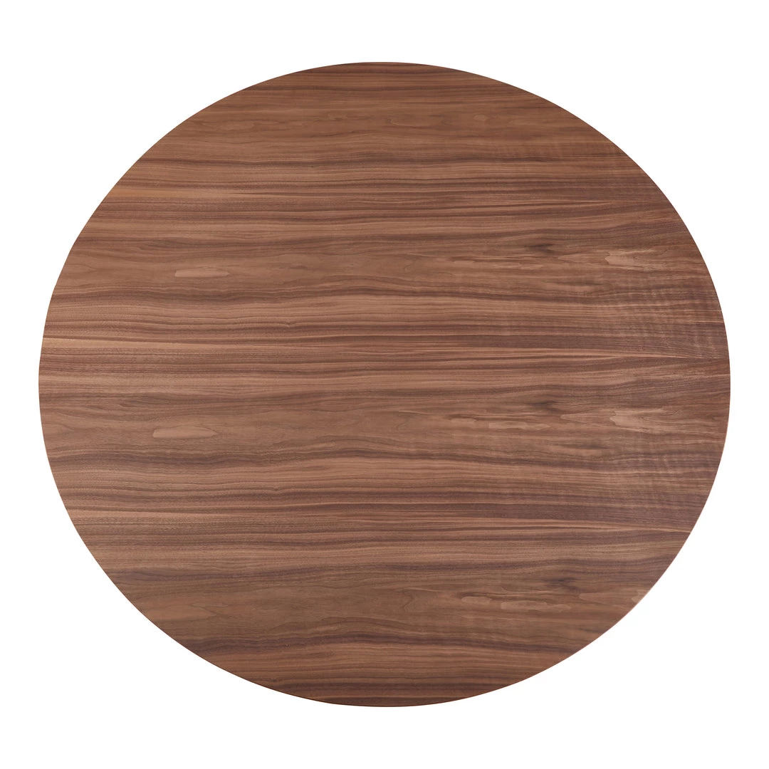 MOES Kitchen + Dining OTAGO ROUND DINING TABLE: WALNUT 7 MOES Kitchen + Dining OTAGO ROUND DINING TABLE: WALNUT
