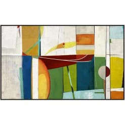 L ART "LITTLE FISH BIG POND" CANVAS ART Wall Art