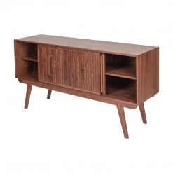 MOES ALASKA MID-CENTURY SLATTED WALNUT BUFFET Furniture 15 MOES ALASKA MID-CENTURY SLATTED WALNUT BUFFET Furniture