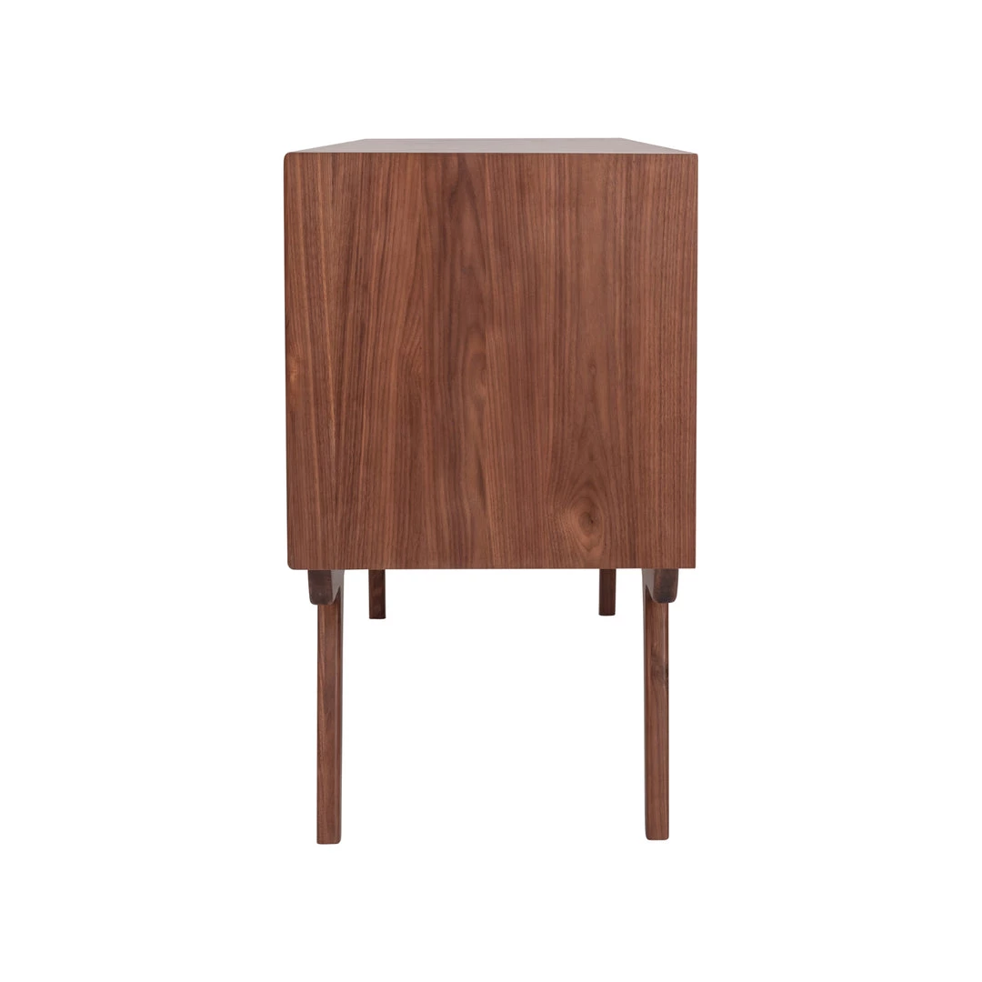 MOES ALASKA MID-CENTURY SLATTED WALNUT BUFFET Furniture 7 MOES ALASKA MID-CENTURY SLATTED WALNUT BUFFET Furniture