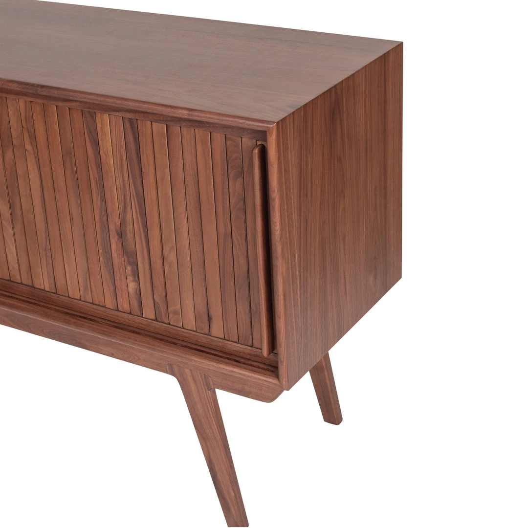 MOES ALASKA MID-CENTURY SLATTED WALNUT BUFFET Furniture 9 MOES ALASKA MID-CENTURY SLATTED WALNUT BUFFET Furniture